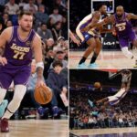 Apesar do quase triplo-duplo de Doncic, as luzes estavam muito fortes na cidade de Nova York