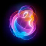 Logotipo do evento 'It's Glowtime' da Apple