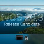 candidato a lançamento do tvOS 26.3