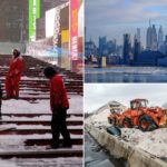 Área de Nova York com 60 centímetros de neve na primeira nevasca perigosa em uma década – quando esperar o pior