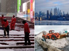 Área de Nova York com 60 centímetros de neve na primeira nevasca perigosa em uma década – quando esperar o pior Área de Nova York com 60 centímetros de neve na primeira nevasca perigosa em uma década – quando esperar o pior