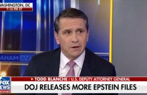 Arquivos de Epstein: Vice-AG diz que investigará, mas ‘não é crime festejar’ com agressor sexual atrasado | Vídeo Vice-AG Todd Blanche