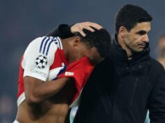 Arteta pede aos jogadores do Arsenal que sejam mentalmente fortes: não aguento o barulho da corrida pelo título, procure outro clube Arteta pede aos jogadores do Arsenal que sejam mentalmente fortes: não aguento o barulho da corrida pelo título, procure outro clube