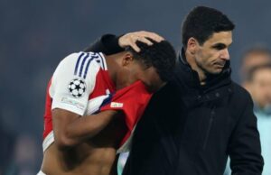 Arteta pede aos jogadores do Arsenal que sejam mentalmente fortes: não aguento o barulho da corrida pelo título, procure outro clube Arteta pede aos jogadores do Arsenal que sejam mentalmente fortes: não aguento o barulho da corrida pelo título, procure outro clube