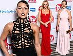 As estrelas estritamente Jowita Przystał, Nadiya Bychkova e Helen Skelton do Morning Live lideram o glamour no TV Choice Awards deste ano