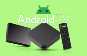 As smart TVs Android testaram minha paciência – e perdi Um streamer do Google TV e um sinal de alerta no centro.