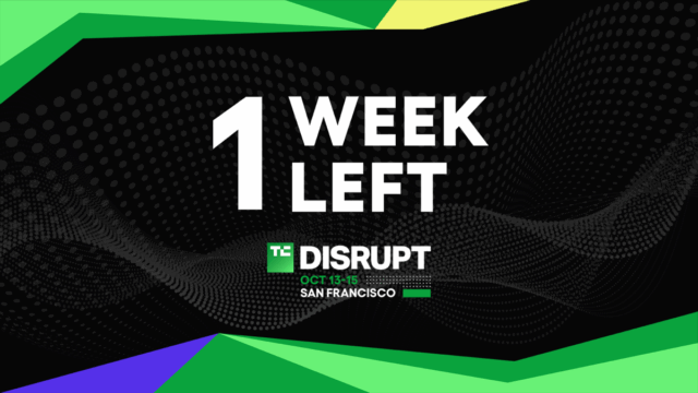 TechCrunch Disrupt 2026 Falta 1 semana