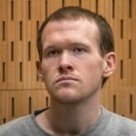 Brenton Tarrant no último dia de sua audiência de sentença em 2020.