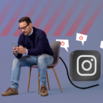 Close da tela de um smartphone exibindo o painel Configurações rápidas do Android, com o logotipo do Android visível na parte inferior