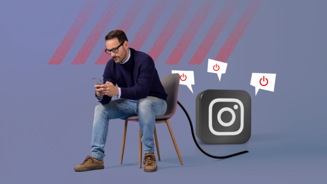 Close da tela de um smartphone exibindo o painel Configurações rápidas do Android, com o logotipo do Android visível na parte inferior