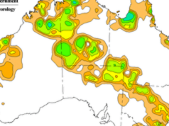 Austrália fica encharcada poucas semanas depois de calor recorde As chuvas foram registradas ontem em todo o país.