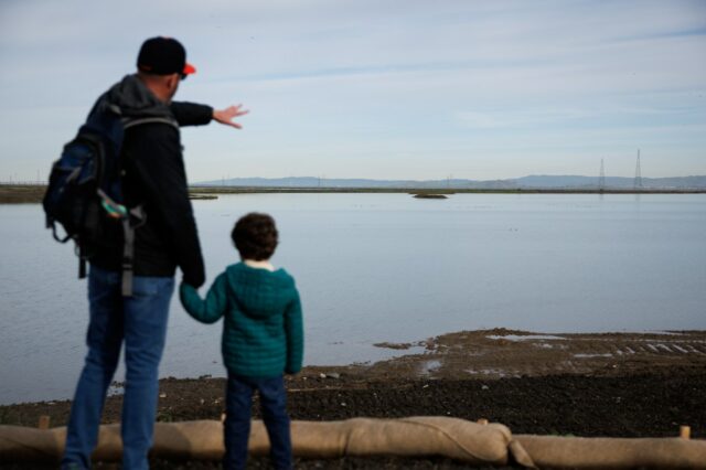 Autoridades marcam a conclusão da restauração de lagoas salgadas de US$ 20 milhões em Mountain View
