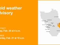Aviso de tempo frio para Yosemite para sexta e sábado – as temperaturas podem cair para 10 Aviso de tempo frio para Yosemite para sexta e sábado – as temperaturas podem cair para 10
