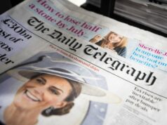 Axel Springer apóia oferta do editor do New York Sun, Dovid Efune, para o UK Telegraph The Daily Telegraph, Daily Mail (Getty Images)