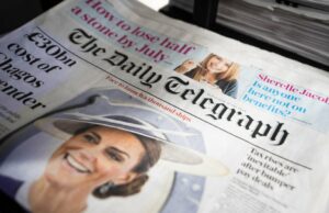 Axel Springer apóia oferta do editor do New York Sun, Dovid Efune, para o UK Telegraph The Daily Telegraph, Daily Mail (Getty Images)