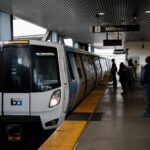 BART perde serviço através do Transbay Tube, centro de São Francisco
