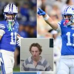 BYU diz que o wide receiver Parker Kingston acusado de estupro não é mais estudante lá