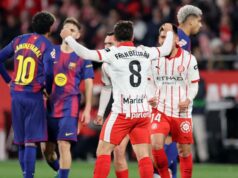 Barcelona surpreendeu o Girona por 2 a 1 e deixou o Real Madrid na liderança da La Liga Barcelona surpreendeu o Girona por 2 a 1 e deixou o Real Madrid na liderança da La Liga