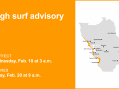 Bay Area Shorelines colocadas sob alerta de surf intenso de quarta a sexta-feira Bay Area Shorelines colocadas sob alerta de surf intenso de quarta a sexta-feira