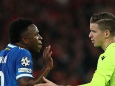 Benfica investiga vídeo de supostos gestos de macaco de torcedores em direção a Vinicius Junior Benfica investiga vídeo de supostos gestos de macaco de torcedores em direção a Vinicius Junior