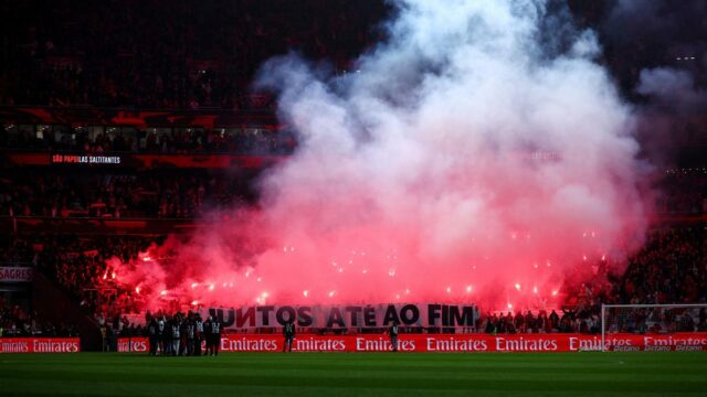 Benfica suspende cinco adeptos por alegados comentários racistas durante confronto com o Real Madrid
