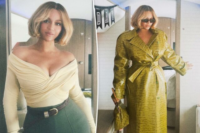 Beyoncé exibe novo corte de cabelo bob do Super Bowl
