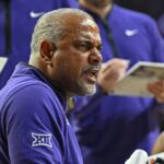 Head coach Jerome Tang of the Kansas State Wildcats