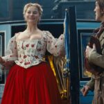 WUTHERING HEIGHTS, from left: Martin Clunes, Margot Robbie, Ewan Mitchell, 2026. © Warner Bros. /Courtesy Everett Collection