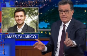 CBS nega ter forçado Stephen Colbert a não transmitir entrevista com candidato democrata e afirma que forneceu ‘orientação legal’ sobre a regra de igualdade de tempo da FCC CBS nega ter forçado Stephen Colbert a não transmitir entrevista com candidato democrata e afirma que forneceu 'orientação legal' sobre a regra de igualdade de tempo da FCC