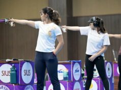 Campeonato Asiático: Manu perde a medalha de ouro da pistola 25m para o vietnamita Thuy Trang nos pênaltis, Esha leva o bronze Campeonato Asiático: Manu perde a medalha de ouro da pistola 25m para o vietnamita Thuy Trang nos pênaltis, Esha leva o bronze