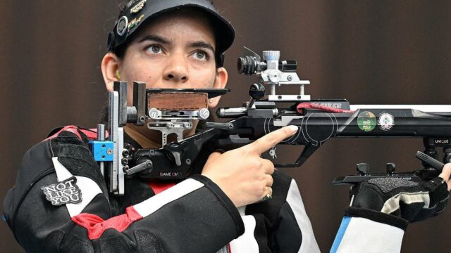 Campeonato Asiático, Rifle e Pistola: Aakriti Dahiya ganha medalha de prata nos 50m 3 posições, Anjum Moudgil fica com bronze
