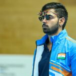 Campeonato Asiático, Rifle e Pistola: O campeão mundial Samrat Rana ganha o bronze na pistola de ar 10m, os homens da Índia ganham a prata por equipe