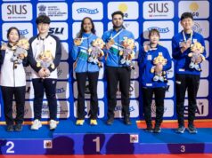 Campeonato Asiático de 2026: Arjun e Elavenil ganham ouro por equipe mista de rifle de ar 10m com pontuação recorde mundial Campeonato Asiático de 2026: Arjun e Elavenil ganham ouro por equipe mista de rifle de ar 10m com pontuação recorde mundial