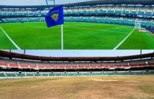 Campo árido, água trazida usando caminhões-tanque: a casa de Chennaiyin está longe de estar pronta antes da primeira partida do ISL lightbox-info