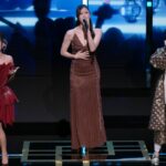 Cantores de 'KPop Demon Hunters' EJAE, Audrey Nuna e Rei Ami conseguem o público do BAFTA cantando com performance de 'Golden'