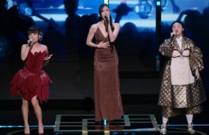 Cantores de ‘KPop Demon Hunters’ EJAE, Audrey Nuna e Rei Ami conseguem o público do BAFTA cantando com performance de ‘Golden’ Cantores de 'KPop Demon Hunters' EJAE, Audrey Nuna e Rei Ami conseguem o público do BAFTA cantando com performance de 'Golden'