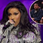 Cardi B contém as lágrimas durante o primeiro show da Little Miss Drama Tour desde que Stefon Diggs dividiu os rumores