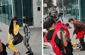 Cardi B derruba o robô sobre si mesma enquanto faz uma lap dance, vídeo 020726_cardi_b_kal_v2