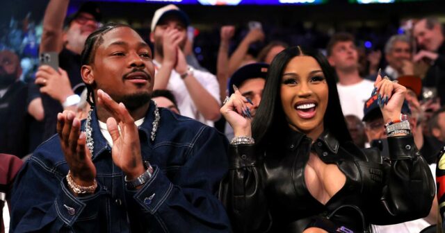 Cardi B e Stefon Diggs geram rumores de separação após derrota dos Patriots no Super Bowl

