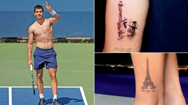 Carlos Alcaraz planeja tatuagem de canguru após triunfo histórico no Carlos Alcaraz planeja tatuagem de canguru após triunfo histórico no Aberto da Austrália