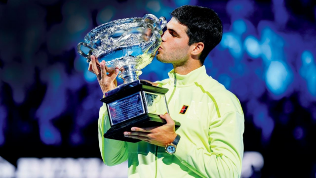 Carlos Alcaraz vence o Aberto da Austrália e completa o Carlos Alcaraz vence o Aberto da Austrália e completa o Grand Slam da carreira aos 22 anos