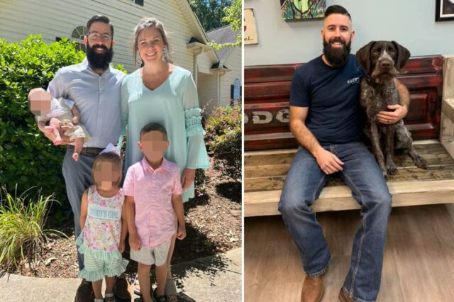 Carolina do Sul, pai de três filhos, casado com namorada do ensino médio, morto em acidente de trenó
