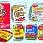 Cartoon: Evite alimentos ultraprocessados