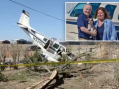 Casal piloto morre em acidente de avião causado por pára-brisa sujo – mas seu cachorro sobrevive Casal piloto morre em acidente de avião causado por pára-brisa sujo – mas seu cachorro sobrevive