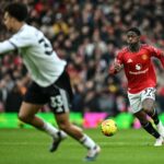 Gráfico de ponto de discussão de Ruben Amorim.