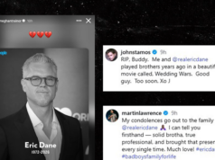 Celebridades se lembram de Eric Dane após sua morte Homenagens a Eric Dane nas redes sociais