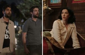 Celeste Hughey, criadora de ‘The’ Burbs’, finalmente aborda as teorias dos fãs sobre as vibrações românticas entre Rob e Allison Celeste Hughey, criadora de 'The' Burbs', finalmente aborda as teorias dos fãs sobre as vibrações românticas entre Rob e Allison