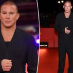 Channing Tatum estreia novo visual na estreia do filme ‘Josephine’