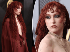 Chappell Roan defende o vestido de cair o queixo do Grammy em meio à indignação nas redes sociais Chappell Roan defende o vestido de cair o queixo do Grammy em meio à indignação nas redes sociais
