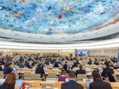 Chefe do Conselho de Direitos Humanos da ONU interrompe orador que critica funcionário sancionado pelos EUA Chefe do Conselho de Direitos Humanos da ONU interrompe orador que critica funcionário sancionado pelos EUA